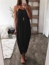 Load image into Gallery viewer, Vestido Solto Irregular Pure Color

