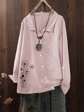 Load image into Gallery viewer, Camisa de manga larga con estampado irregular
