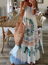 Load image into Gallery viewer, Vestido feminino solto tie-dye
