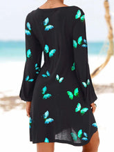 Load image into Gallery viewer, Butterfly print dress
