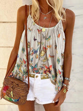 Load image into Gallery viewer, Camiseta con estampado de mariposas de moda para mujer
