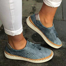 Load image into Gallery viewer, Sapatos de renda casuais para mulheres
