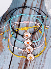 Load image into Gallery viewer, Sun Flower Beach Jewelry Hand Woven Bracelet
