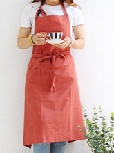 Load image into Gallery viewer, Linen and cotton mono apron
