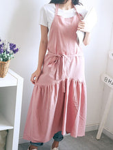 Load image into Gallery viewer, Cotton Hemp Fishtail Apron
