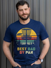Load image into Gallery viewer, Best Dad By Par t-shirt for men
