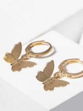 Load image into Gallery viewer, Pendientes de mariposa para mujer
