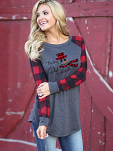 Load image into Gallery viewer, Baby Its Cold Outside Snowman Camisa navideña
