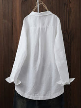 Load image into Gallery viewer, Camisa de manga larga con estampado irregular
