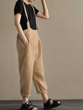 Load image into Gallery viewer, Plain linen bib
