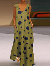 Load image into Gallery viewer, Women's Fashion V-Neck Sleeveless Dress
