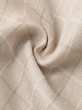 Load image into Gallery viewer, Macacão descontraído xadrez com cinto
