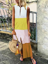 Load image into Gallery viewer, Vestido feminino sem mangas de algodão
