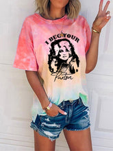 Load image into Gallery viewer, Women's I Beg Your Parton Tie-Dye T-Shirt
