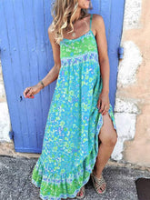 Load image into Gallery viewer, Vestido feminino com estampa boêmia
