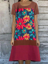 Load image into Gallery viewer, Vestido feminino estampado colorido
