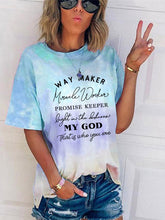 Load image into Gallery viewer, Way Maker Lyrics Faith's Short Sleeve Long Sleeve T-Shirt
