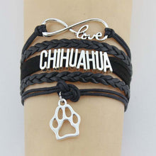 Load image into Gallery viewer, Chihuahua Dog Paw Woven Bracelet
