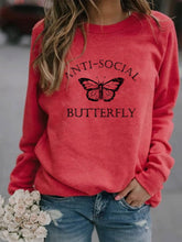 Load image into Gallery viewer, Jersey de manga larga Anti Social Butterfly
