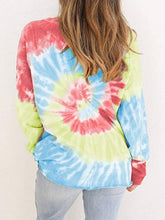 Load image into Gallery viewer, Camiseta feminina estampada tie-dye
