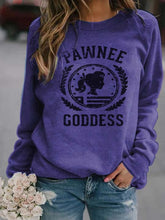 Load image into Gallery viewer, Parques Sudadera Pawnee Goddess e Rec Fan
