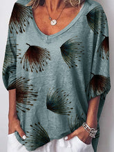 Load image into Gallery viewer, Camiseta casual de manga comprida feminina

