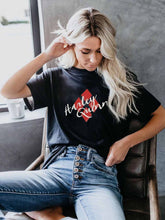 Load image into Gallery viewer, Camiseta feminina de manga curta Harley Quinn estampada

