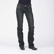 Load image into Gallery viewer, Calça jeans com corte leve e confortável para mulheres
