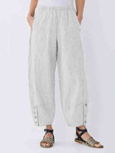 Load image into Gallery viewer, Striped knit trousers
