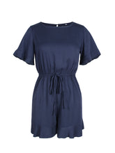 Load image into Gallery viewer, Pure Color Loose Cotton Loose Rompers
