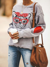 Load image into Gallery viewer, Buldogue francês em moletom confortável bandana
