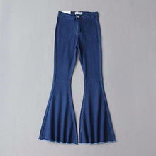 Load image into Gallery viewer, Flared pants with flared high waist jeans
