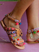 Load image into Gallery viewer, Sandalias bohemias de moda para mujer
