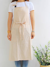 Load image into Gallery viewer, Linen and cotton mono apron
