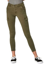 Load image into Gallery viewer, Calças Simples Slim Casual Bolso para Mulheres
