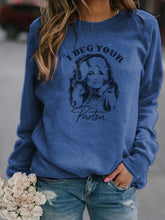 Load image into Gallery viewer, Cozy I Beg Your Parton Sweatshirt for Women
