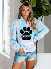 Load image into Gallery viewer, Moletom Femme Dog Mom Tie-Dye

