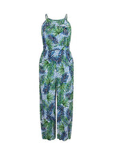 Load image into Gallery viewer, Printed cotton loose jumpsuits
