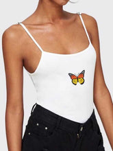 Load image into Gallery viewer, Suéter cardigan com estampa borboleta

