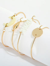Load image into Gallery viewer, Conjunto de pulseiras unissex Retro Crushed Shell
