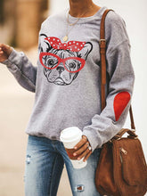 Load image into Gallery viewer, Buldogue francês em moletom confortável bandana
