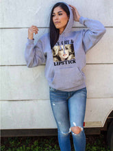 Load image into Gallery viewer, Guts, Grit &amp; Lipstick Dolly Parton Women's Hoodie
