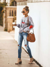 Load image into Gallery viewer, Bunny Bandana Sweatshirt
