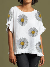 Load image into Gallery viewer, Camiseta feminina de gola redonda
