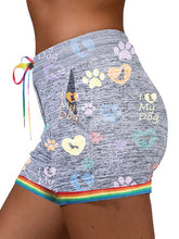 Load image into Gallery viewer, Shorts casuales con bolsillos Dog Love
