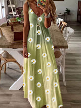 Load image into Gallery viewer, Daisy Print Sling Dress
