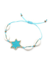 Load image into Gallery viewer, Pulseira em forma de estrela tecida à mão
