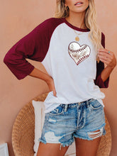 Load image into Gallery viewer, Camiseta Feminina de Beisebol Color Block
