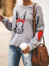 Load image into Gallery viewer, Bunny Bandana Sweatshirt
