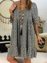 Load image into Gallery viewer, Vestido estampado boêmio para mulheres
